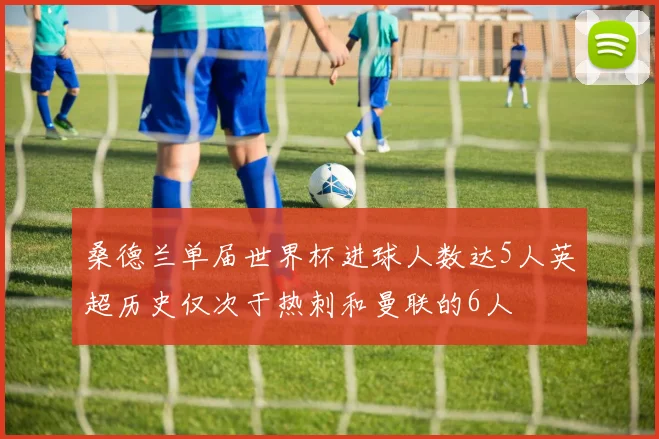 桑德兰单届世界杯进球人数达5人英超历史仅次于热刺和曼联的6人